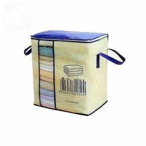 بقچه لباس زیپ دار طرح بارکد